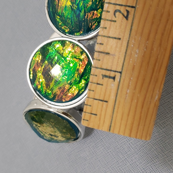 Chunky Statement Fun Fashion Costume Stretch Bracelets - Picture 7 of 9